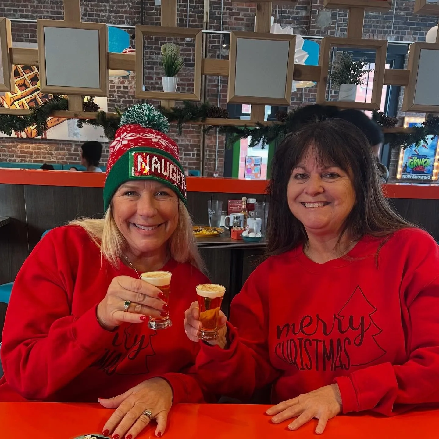 It&rsquo;s the most wonderful time of the year to brunch with us!!🎄We got a treat just for you!! Try out our Eggnog Mini Beers as they are here for a limited time🍻