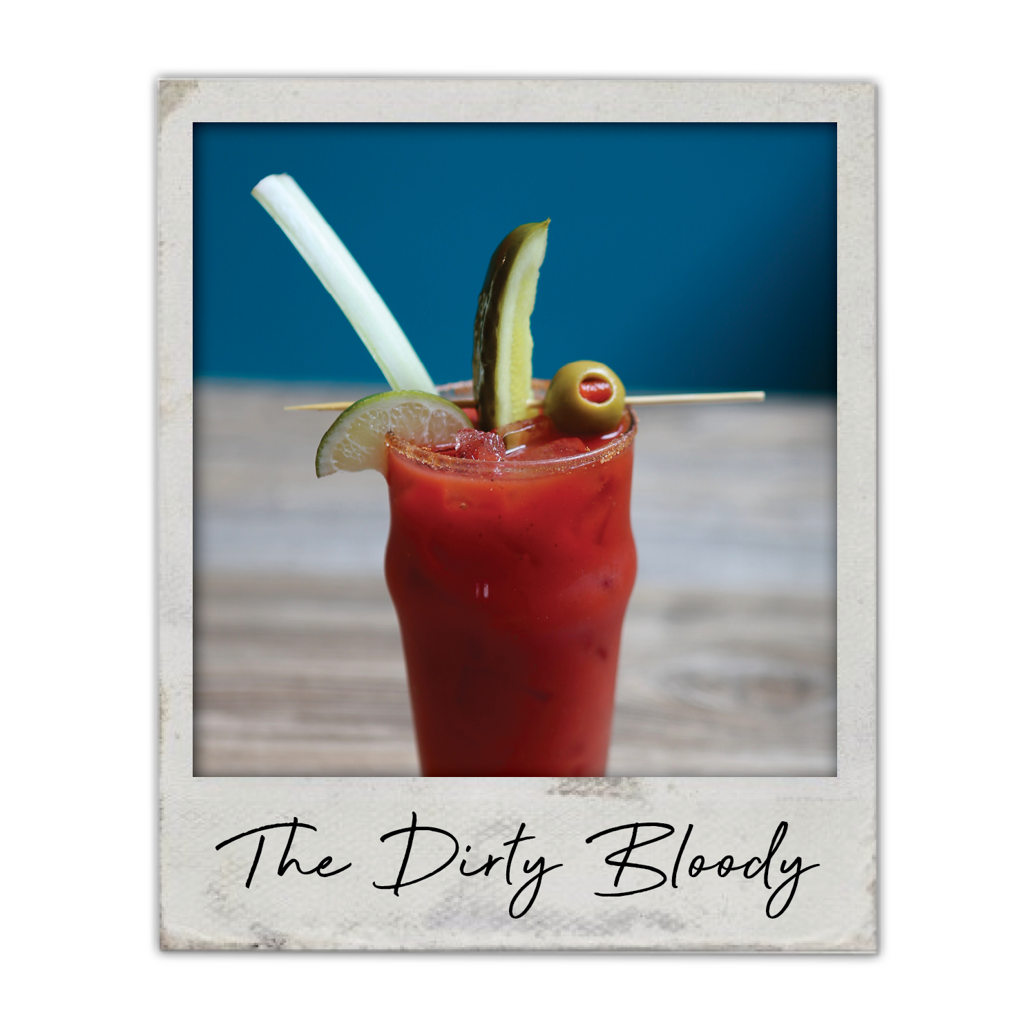 The Dirty Bloody | The Breakfast Club USA, A Dirty Bloody made with pickle vodka, olive juice, and homemade bloody mix. The best Bloody Mary in Des Moines!