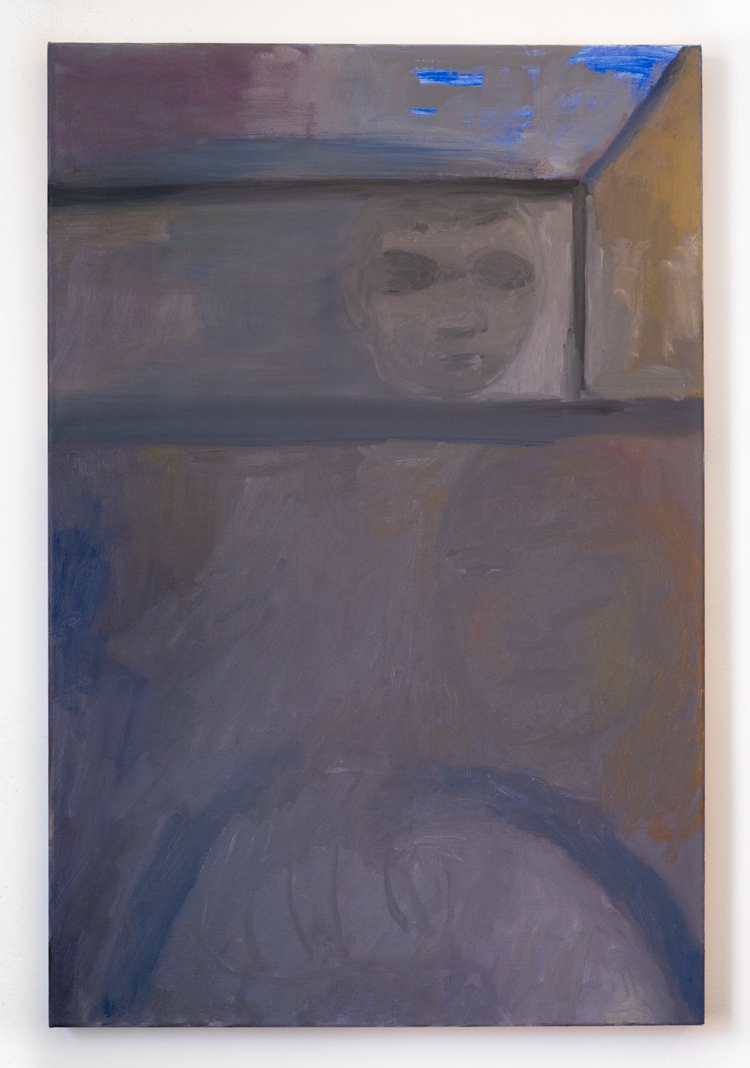 Radio,  2024, 91.4 x 70 cm, Oil on Canvas