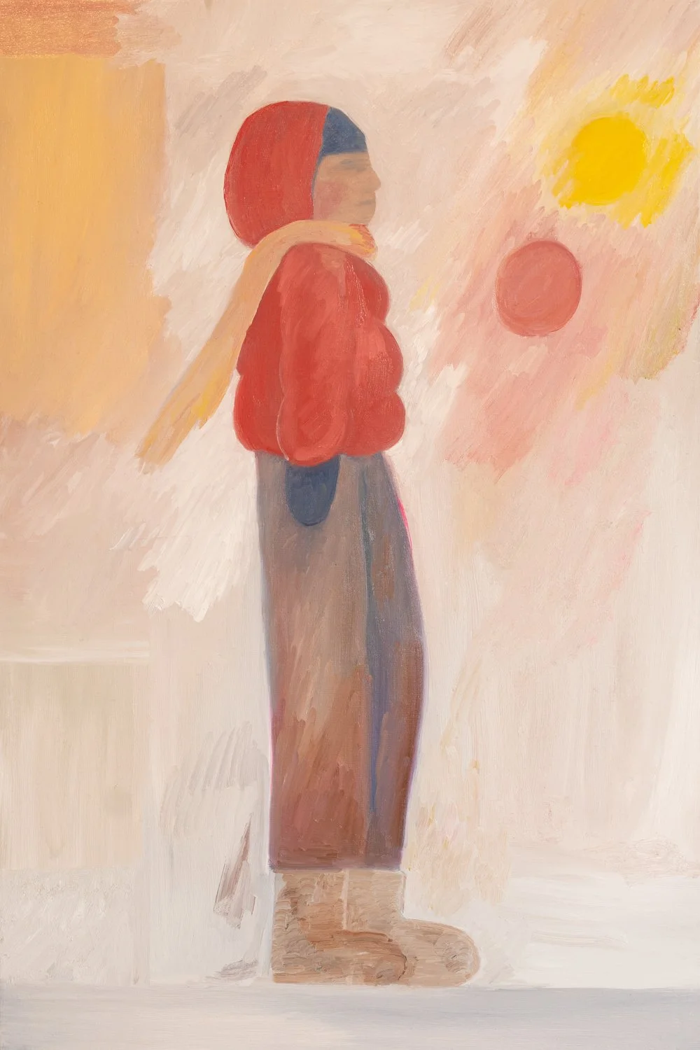 Brise, 2024, 91.4 x 70 cm, Oil on Canvas