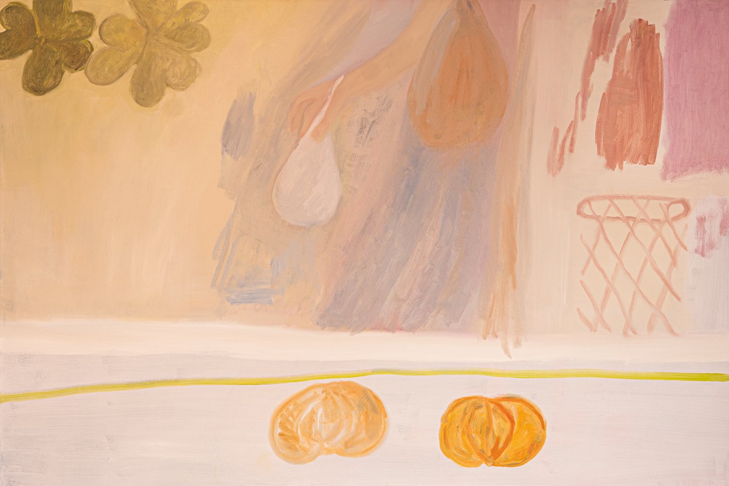 Once or Twice, 2024, 40 x 60" (101.4 x 152.4 cm), Oil on Canvas