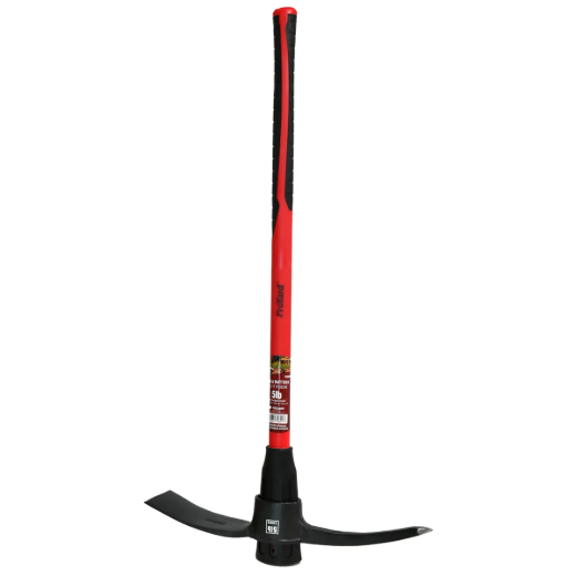 ProYard Mattock Pick 5LB 36in Fibreglass Handle