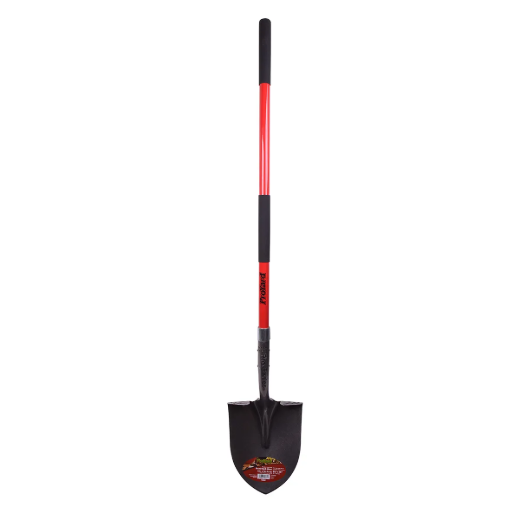 ProYard Shovel Round Point 59in X 10-1/5in Blade Fibreglass L-Handle