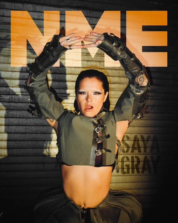 NME MAGAZINE COVER SAYA GRAY MARCH 2025