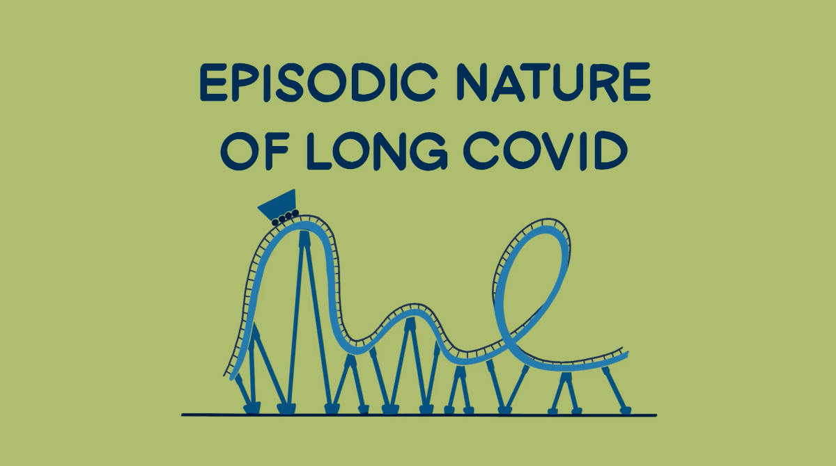 Natureza Episódica de COVID Longa