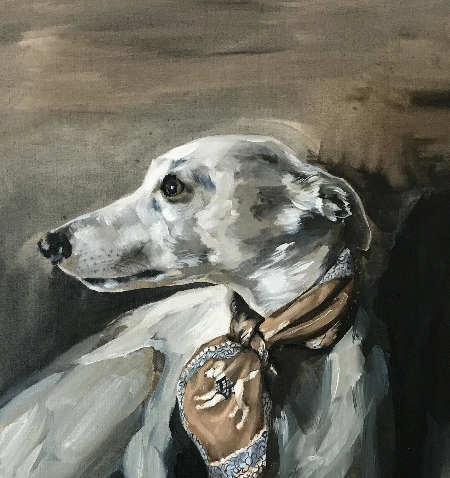 Enzo. Oil on Linen. Private Collection UK.