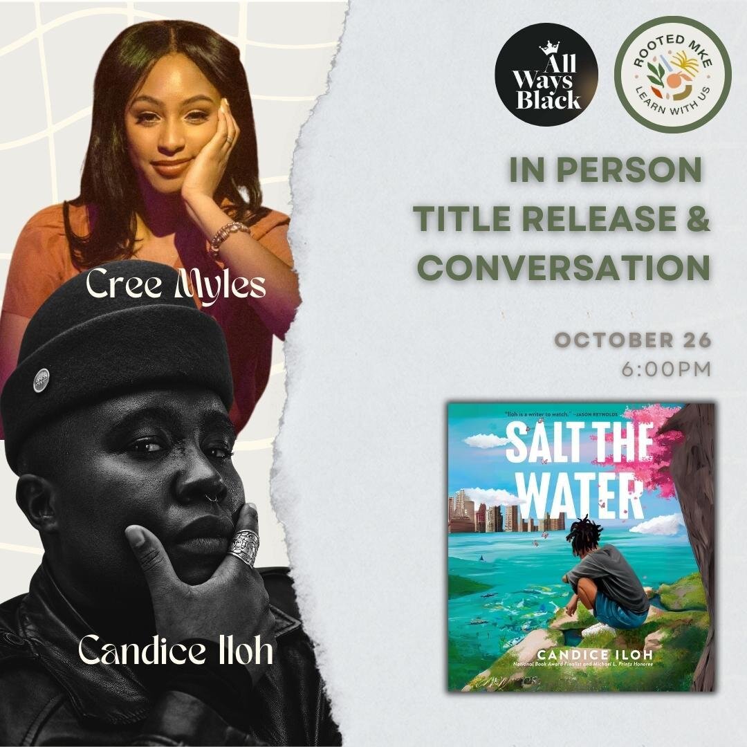 What does it look like when a bunch of queer Black kids are allowed to dream? Candice Iloh, celebrated author of Every Body Looking has released a new title, Salt The Water. 

In this beautifully written verse novel, we meet a Bronx teen, Cerulean, a