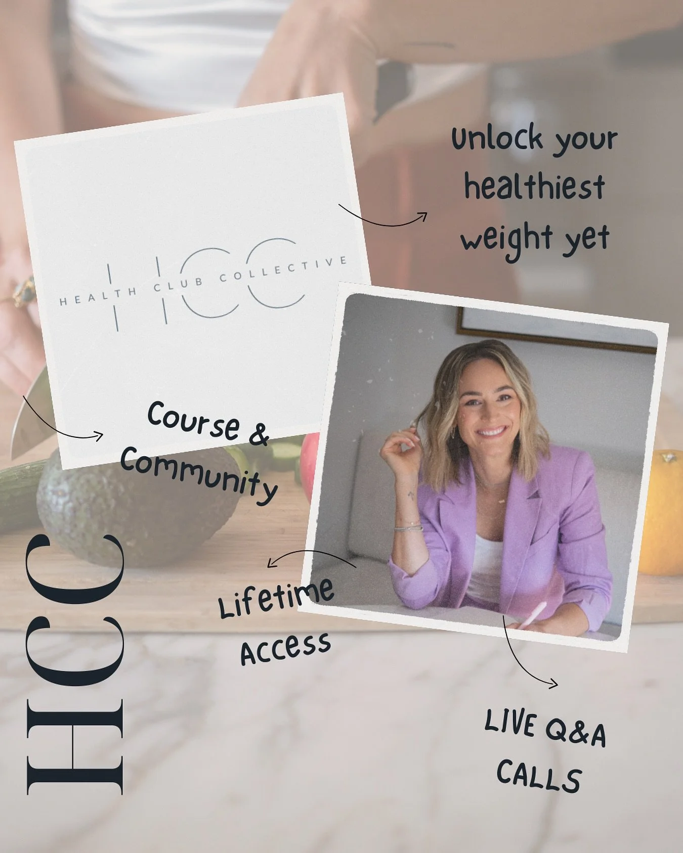 You don&rsquo;t need another diet plan.
You need permission to put yourself first.

To eat without guilt.
To move because it feels good.
To finally feel at home in your body again.

That&rsquo;s exactly what you&rsquo;ll find inside Health Club Colle