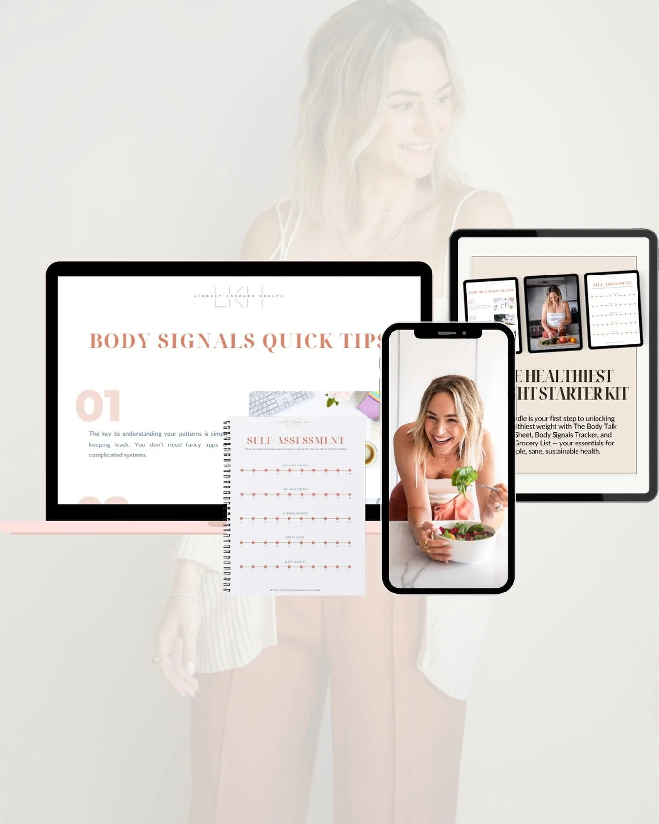 Losing weight gets way easier when&hellip;

 you stop outsourcing every decision and start listening to your body.

The Healthiest Weight Starter Kit gives you the tools to do exactly that&mdash; simply, calmly, and sustainably.

And it&rsquo;s 75% o