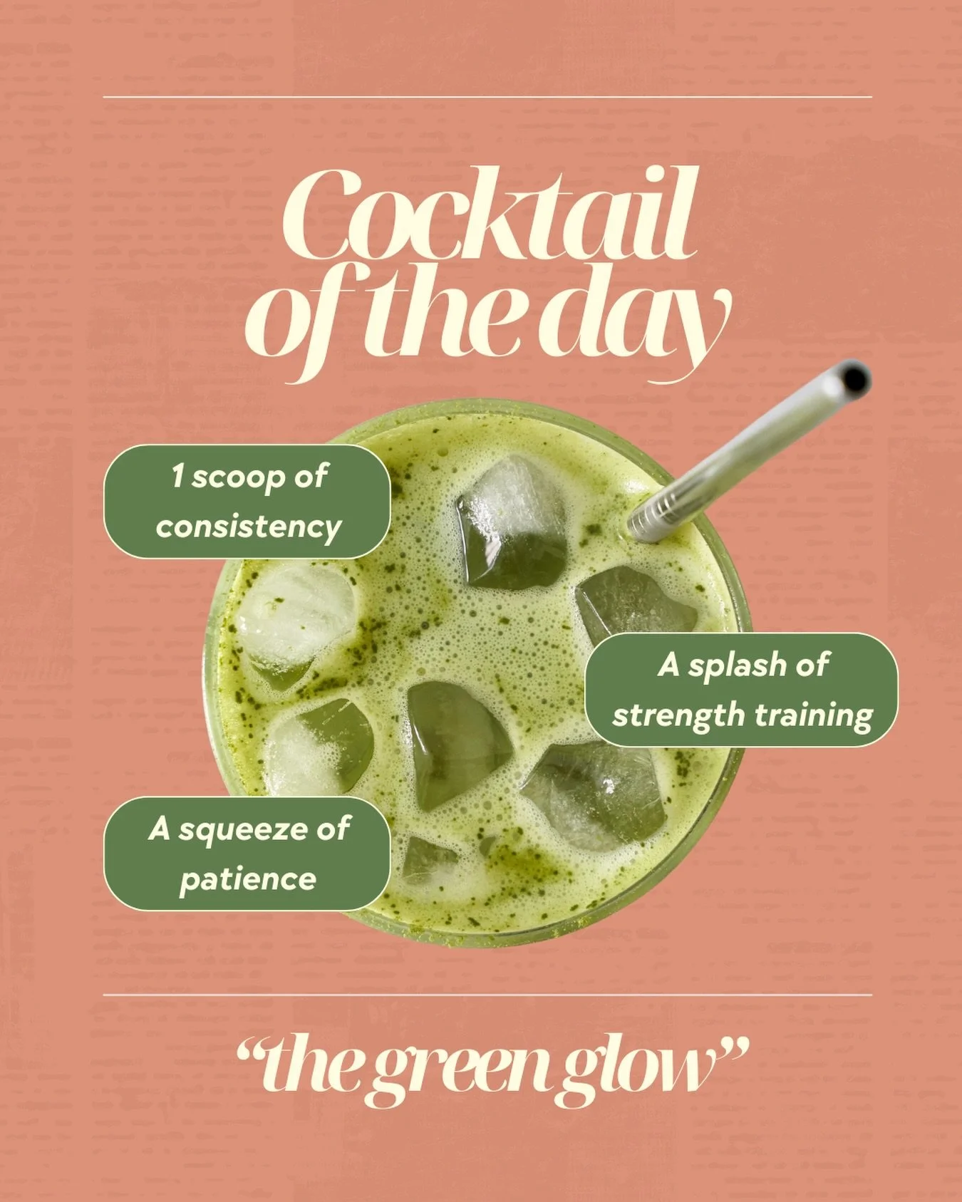 This is the kinda cocktail that will get you through the last 19 days of the year without feeling exhausted and burnt out.

One thing I&rsquo;m doing today to make it happen is getting my butt to gym for booty day 🙃

What&rsquo;s one tiny thing you 