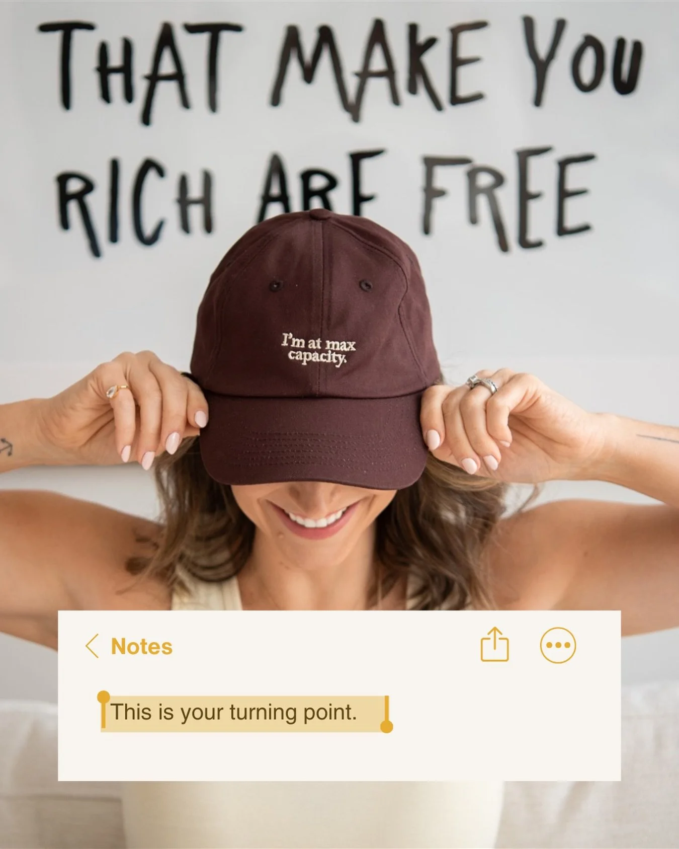 This is your turning point.

In your wellness, in your habits, in your weight loss.

Not because everything suddenly gets easier, but because you finally stop outsourcing what you already know.

Your body has been whispering the next step for a long 