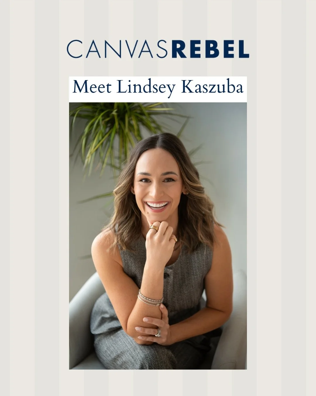 Loved chatting with @canvasrebel again! 

Thanks for highlighting my zone of genius. Nothing fulfills me more than guiding women back to themselves through food, movement and all things wellness 🫶🏼