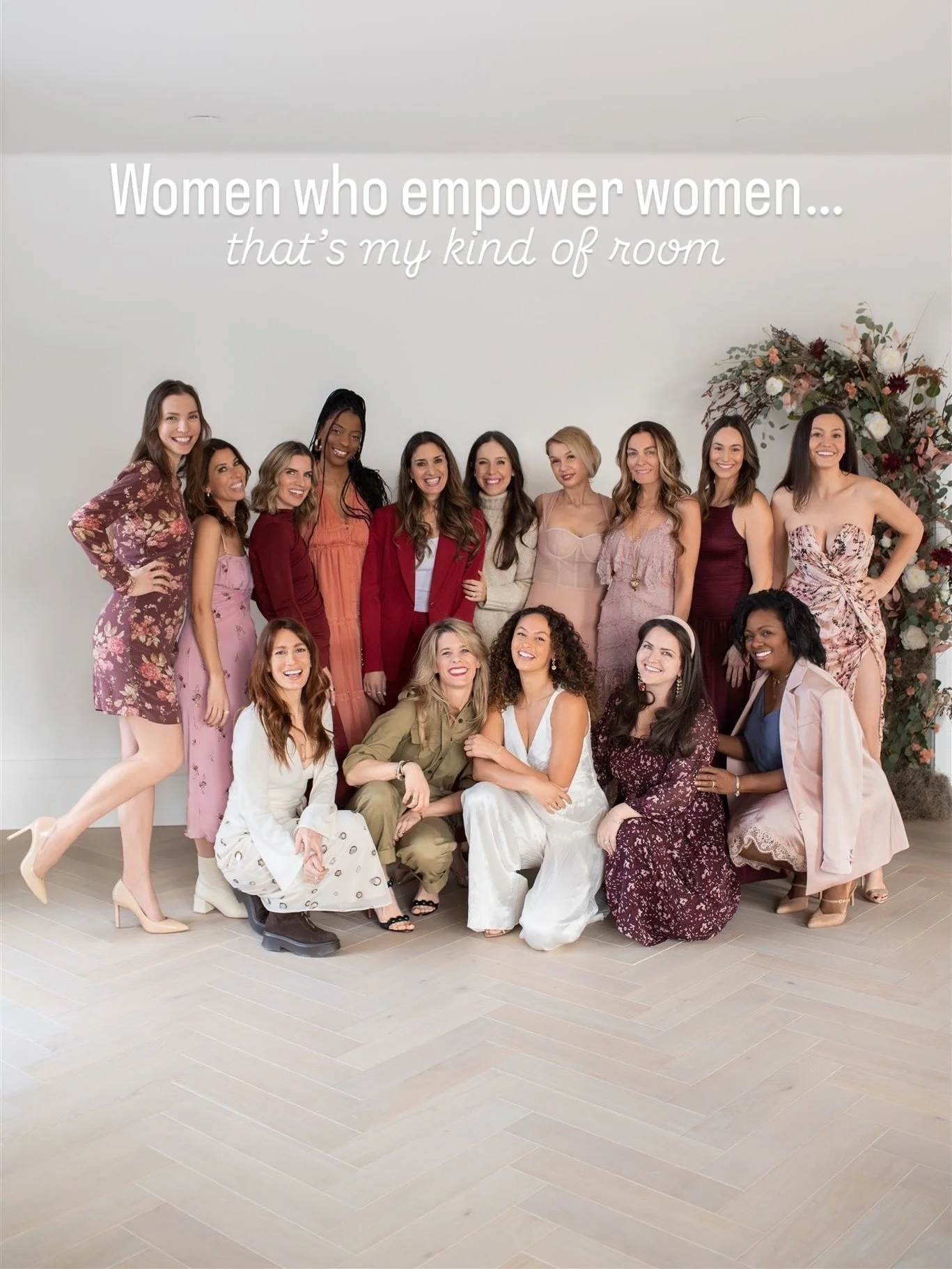 There is nothing more powerful than being surrounded by women who are fully themselves, building incredible and inspiring businesses, and cheering each other on along the way. 

It&rsquo;s exactly the room I want to be in. It reminds you what&rsquo;s