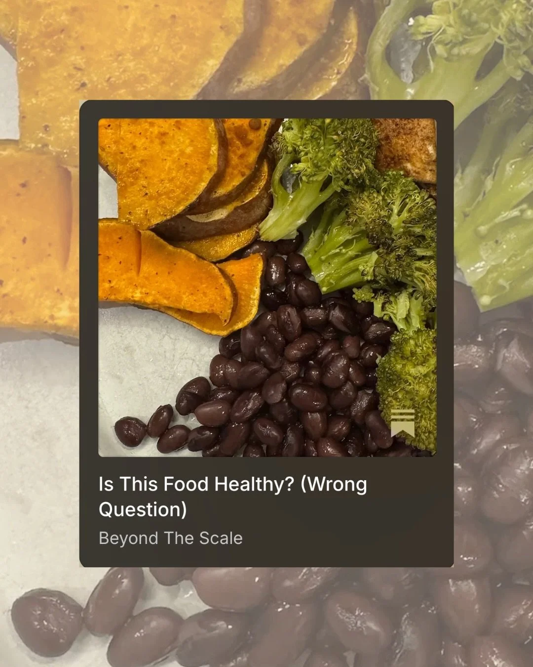 Every single week, at least one of my clients asks me some version of the same question: 

&ldquo;Is this healthy or not?&rdquo;

My answer always catches them off guard.

Because the question isn&rsquo;t really is this food healthy. The question is 