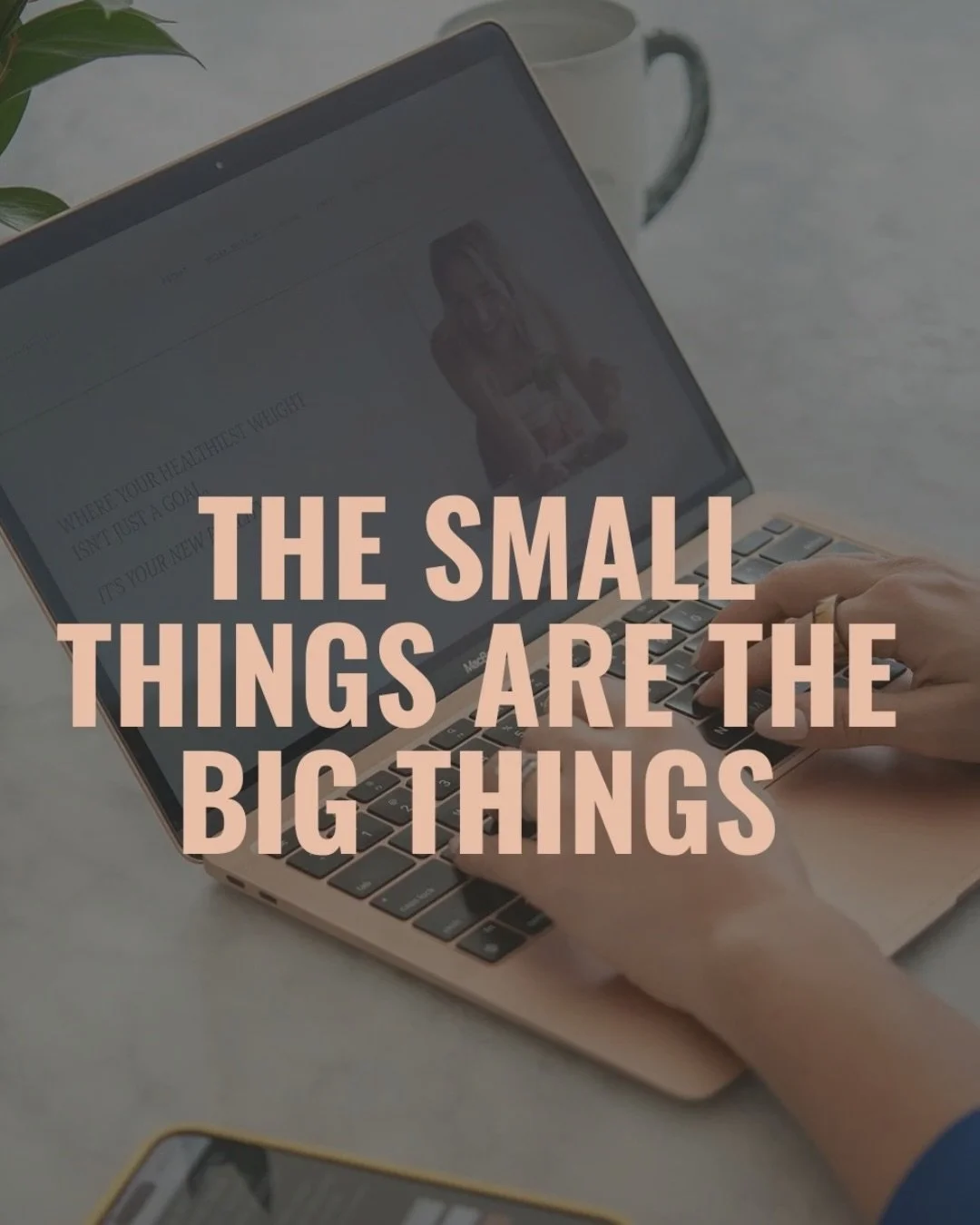 &ldquo;The small adjustments were always the ones that stuck&hellip; the stadium walks, the morning routine, learning to notice when my head was overriding what my body already knew.&rdquo;

The tiny, boring, unsexy things done consistently are what 