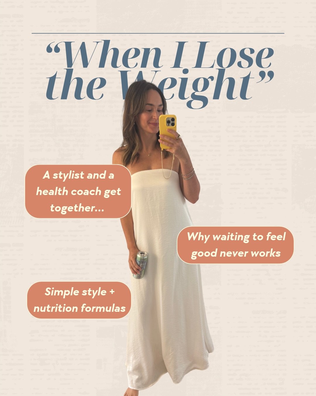 &ldquo;I&rsquo;ll do it once I lose the weight.&rdquo;

My friend @jbl.styles hears it about clothes. I hear it about health. Same mental game, just in a different outfit (sorry, had to ;-)

We sat down and talked it all through... why we wait, what 