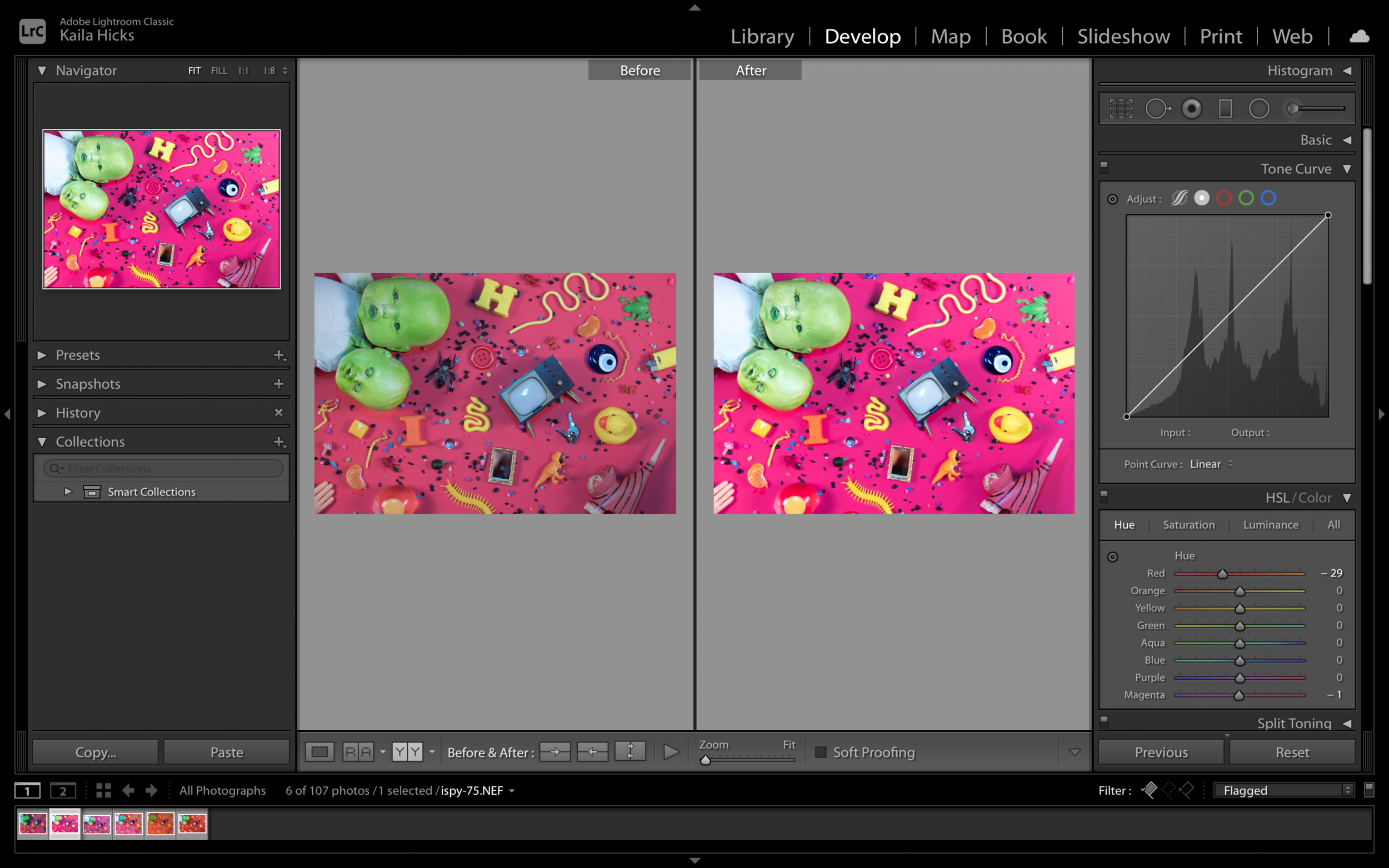 Peculiar Things before and after