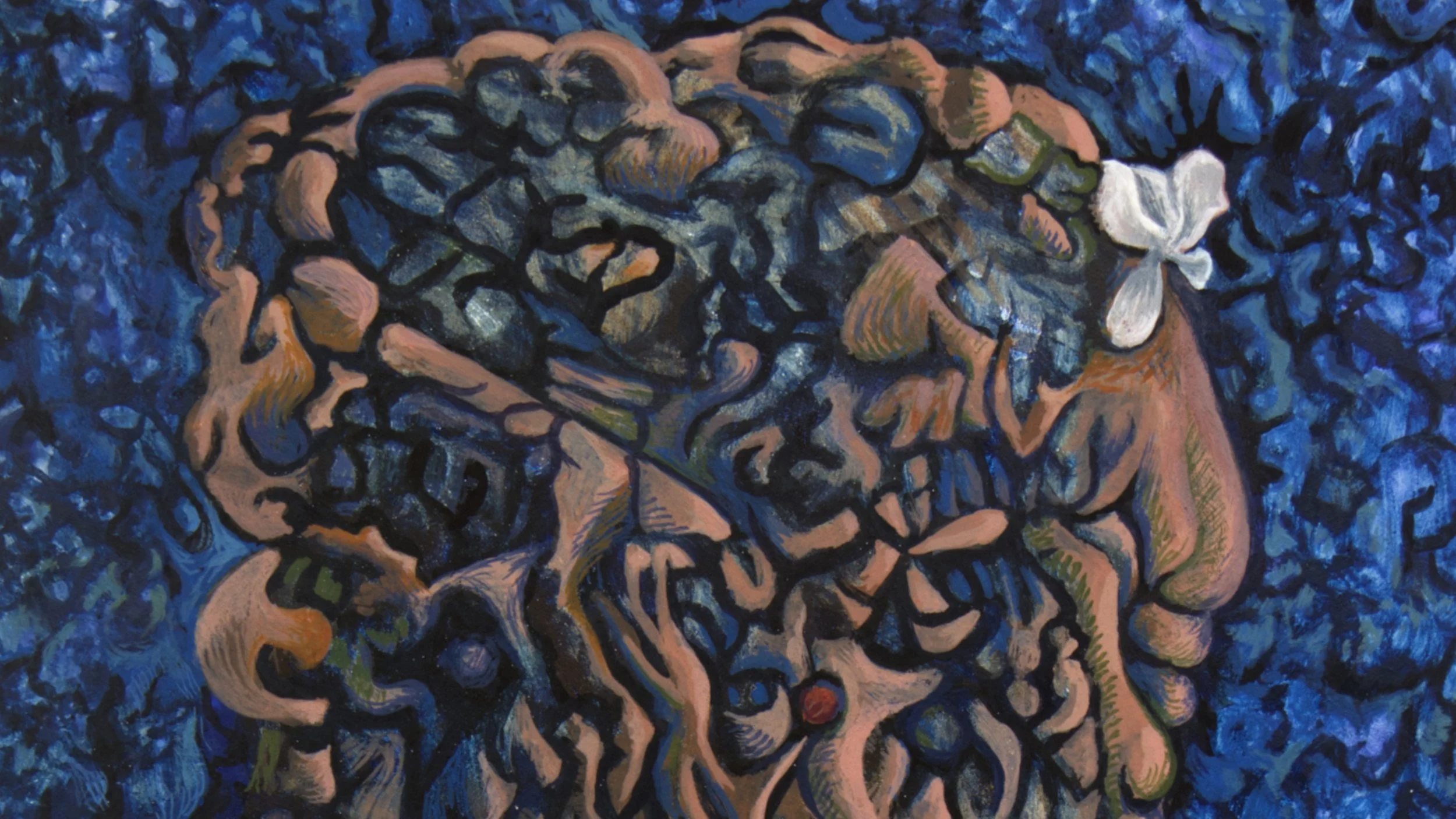 New painting: ‘Fighter and Flower’