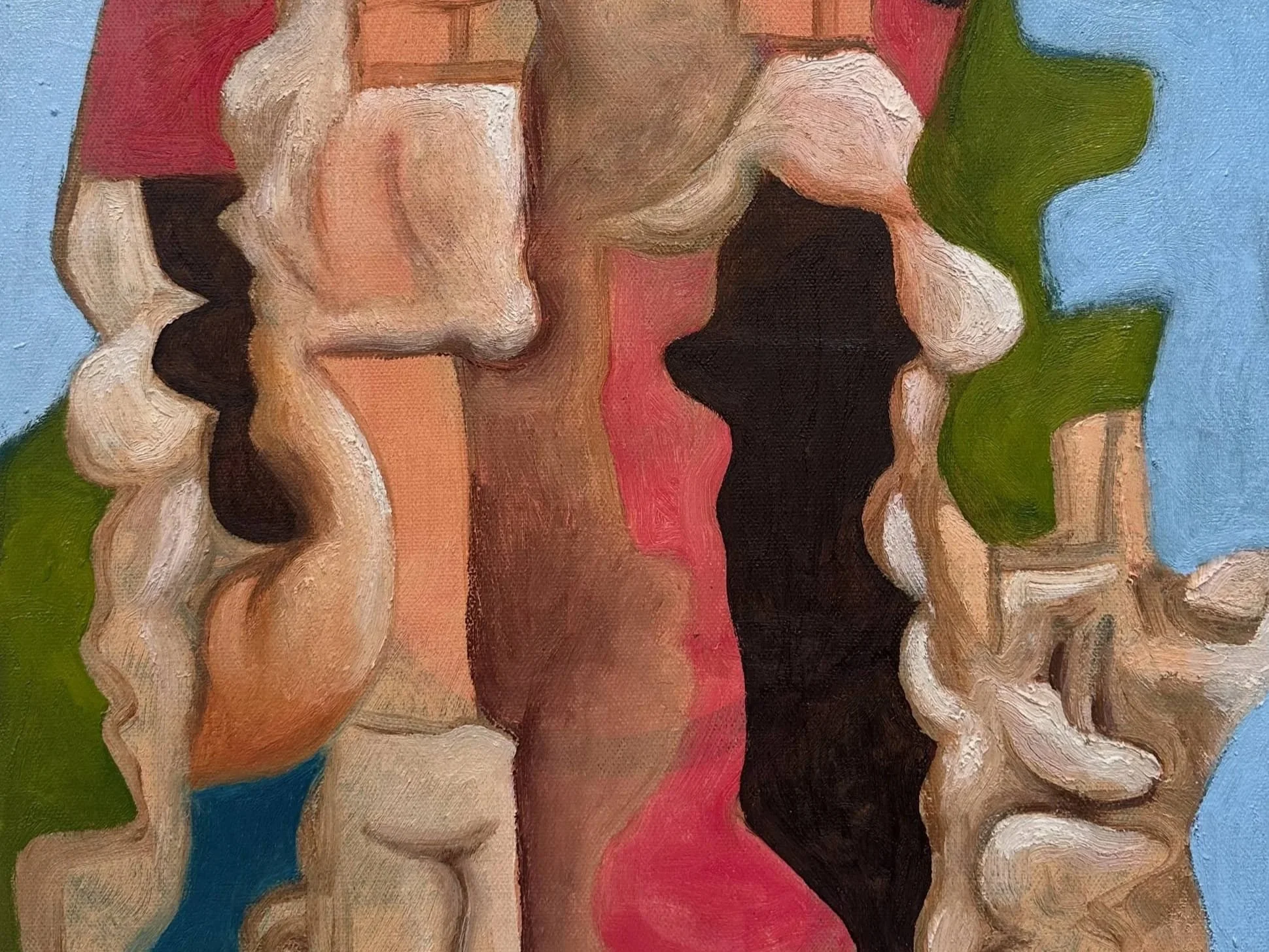 New painting: Bargeman at the Sluice Gate