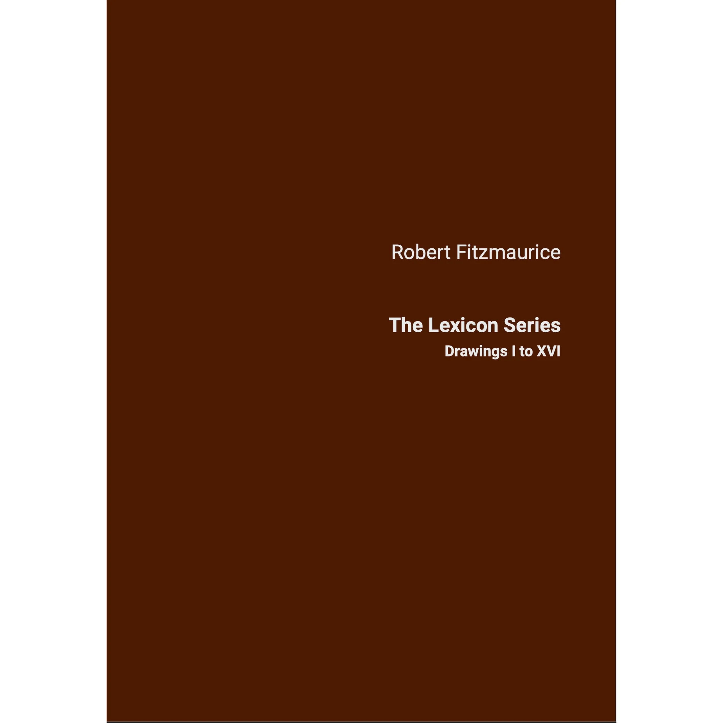 Catalogue: Lexicon Drawings I-XVI