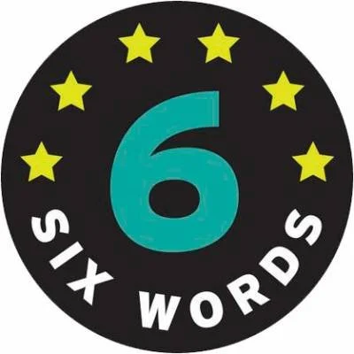 Write your 6-word memoir: 7 pm ET, 4 pm PT