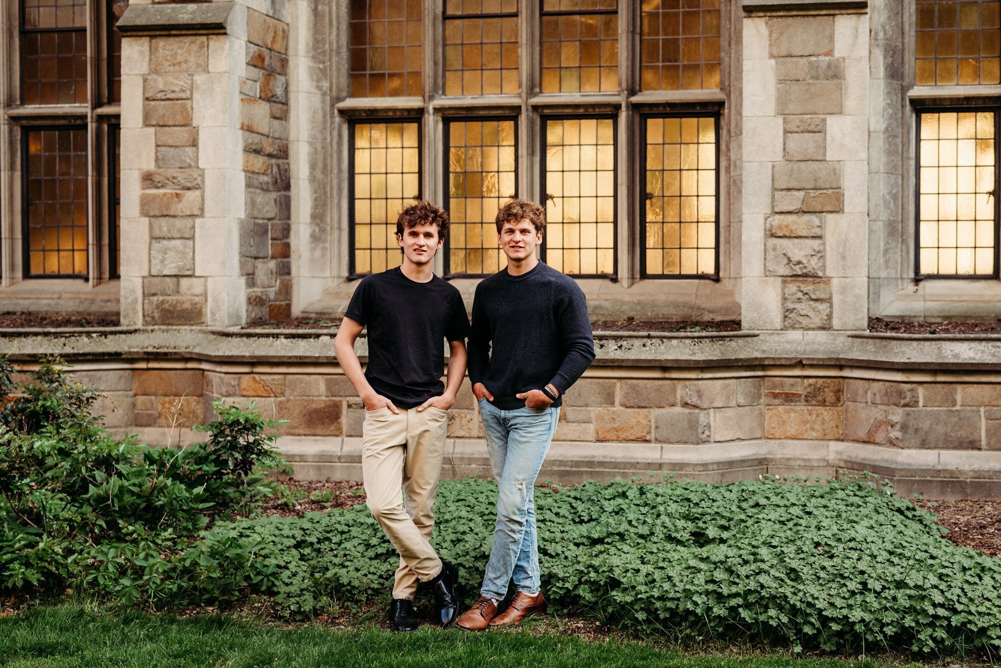 Twin Senior Guys Photography Session | Ann Arbor, MI