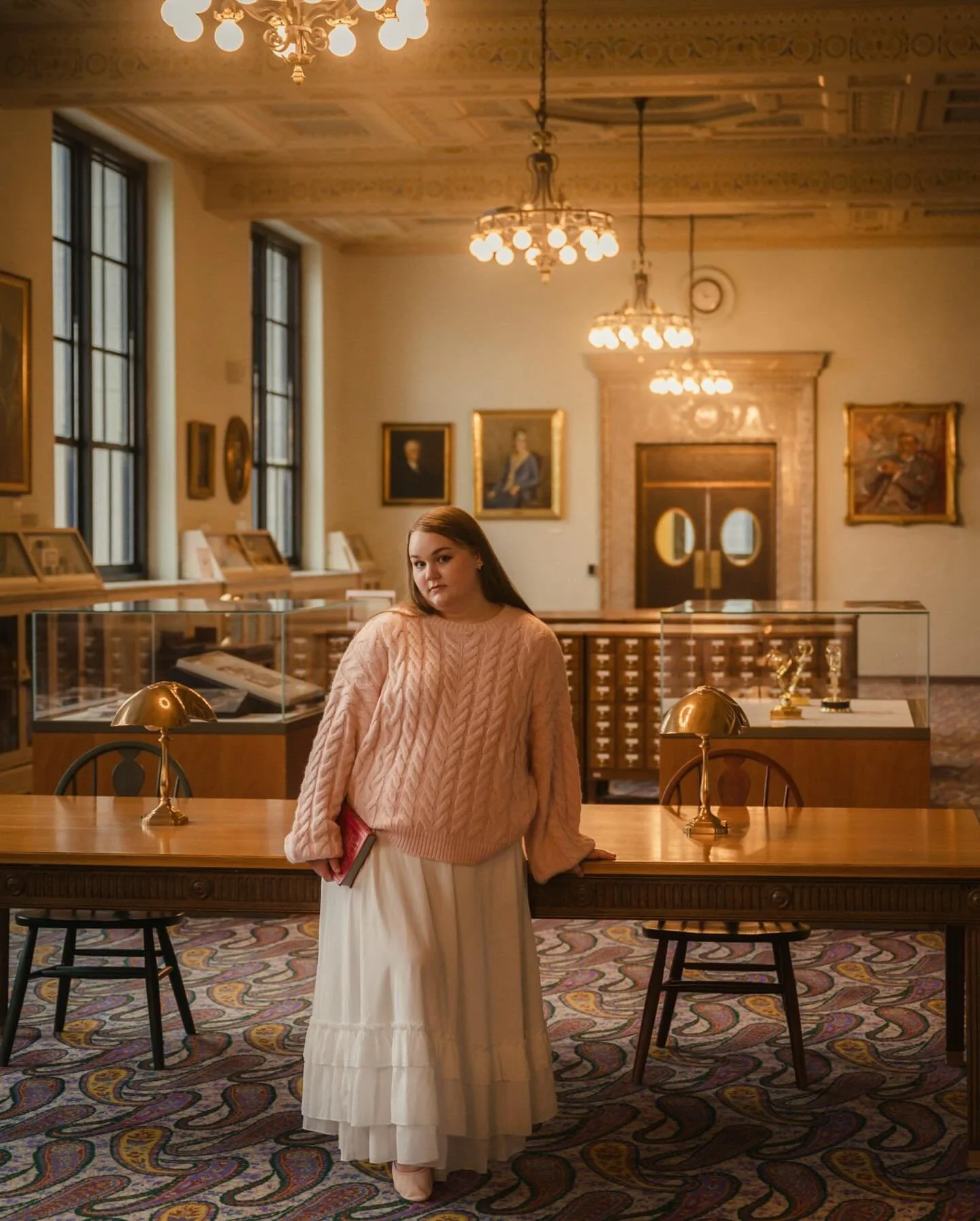 Molly is playful and sweet, loves books but not too serious. Her vision came to life at the Cleveland Public Library. Everything fell into place, even the rainy summer weather played a role in the outcome of her beautiful session. I enjoyed every min