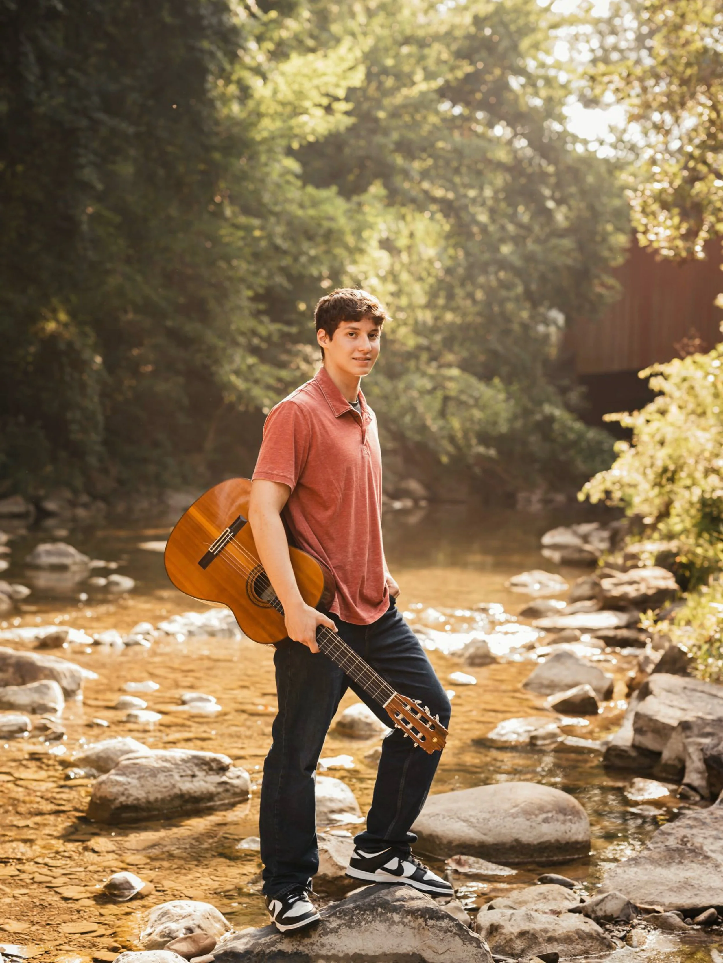 Morning sessions are the best ☀️ Wyatt was my first Class of 2027 senior a few weeks ago, and I couldn't have asked for a better way to kick off senior season. What an incredible session with an amazing young man! We had such a great time with his mo