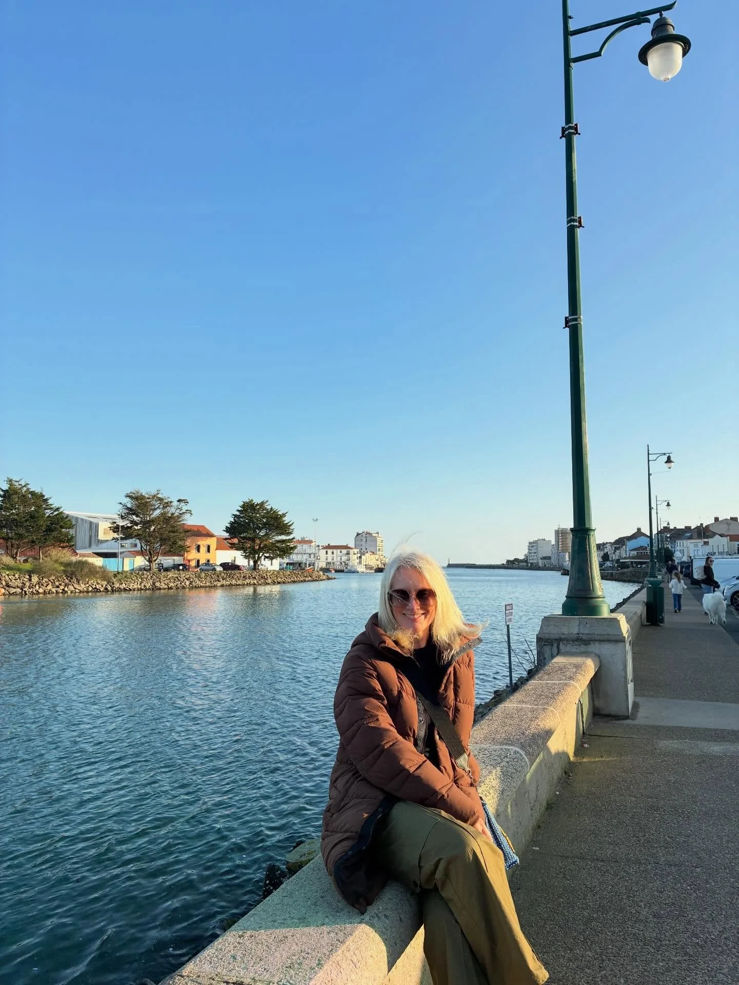 It&rsquo;s hard to believe in a few short weeks, we&rsquo;ll be heading out of the channel here at Les Sables d&rsquo;Olonne into the Atlantic Ocean, aboard @Macavity_thesailingcat ⛵️🧜&zwj;♀️🧜🐬

#vickivirtueauthor #atlanticocean🌊 #lessablesdolonn