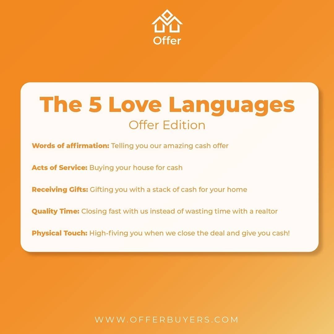 The 5 Love Languages - Offer Edition&nbsp;🧡🤗💵