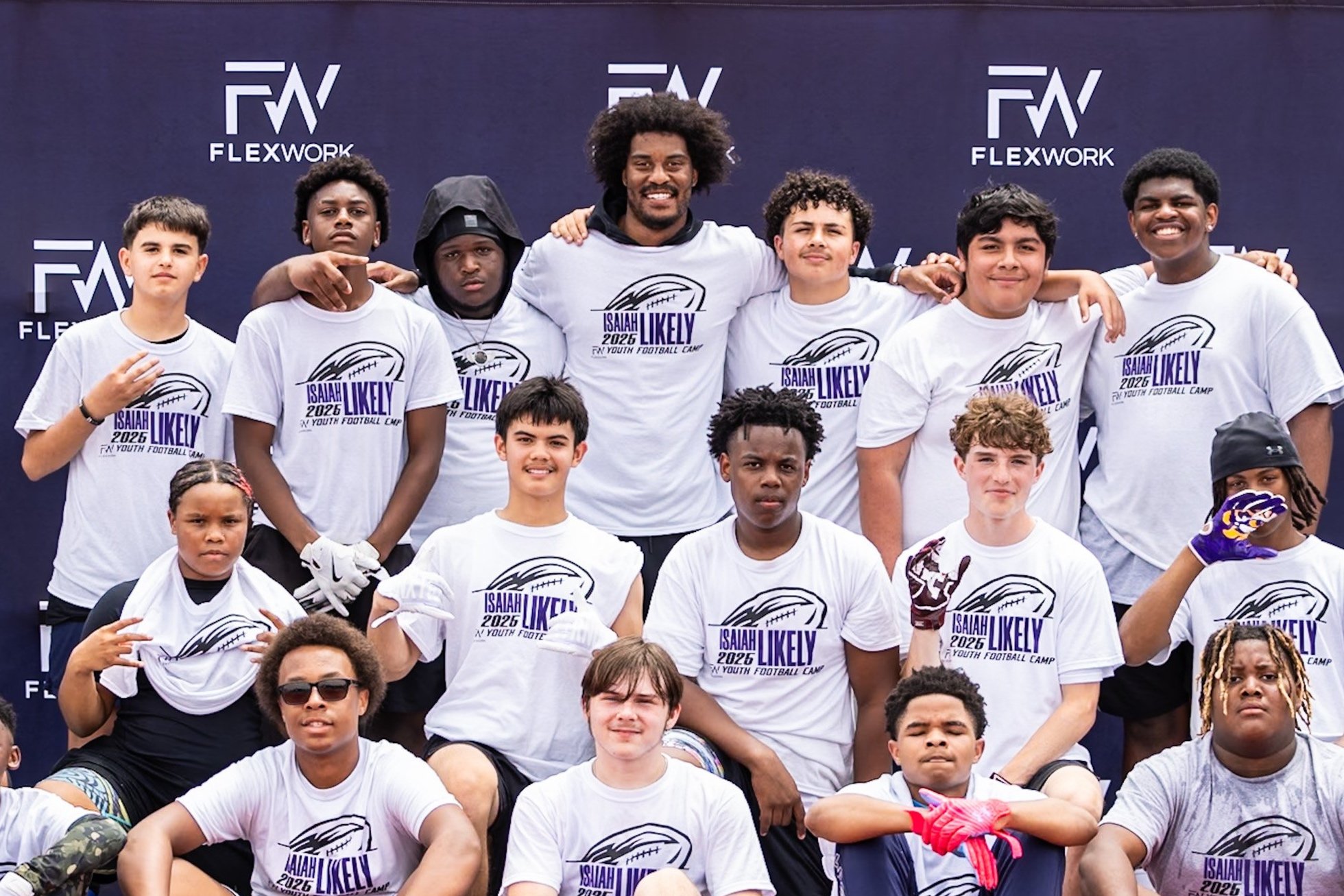 Isaiah Likely Football Camp