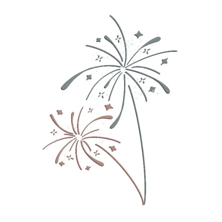Fireworks 4" STL File