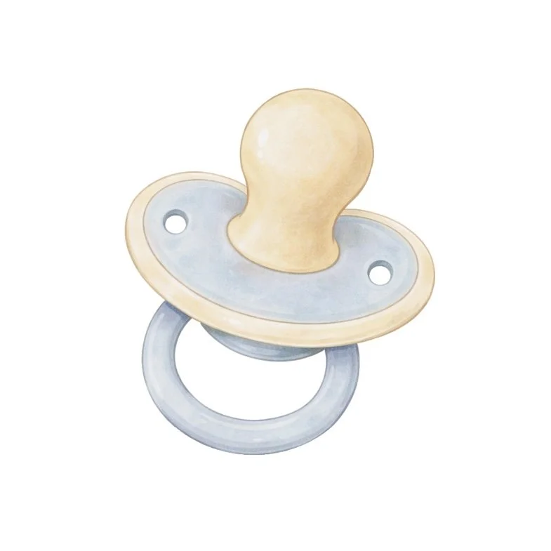 Baby Pacifier 3.5" STL File