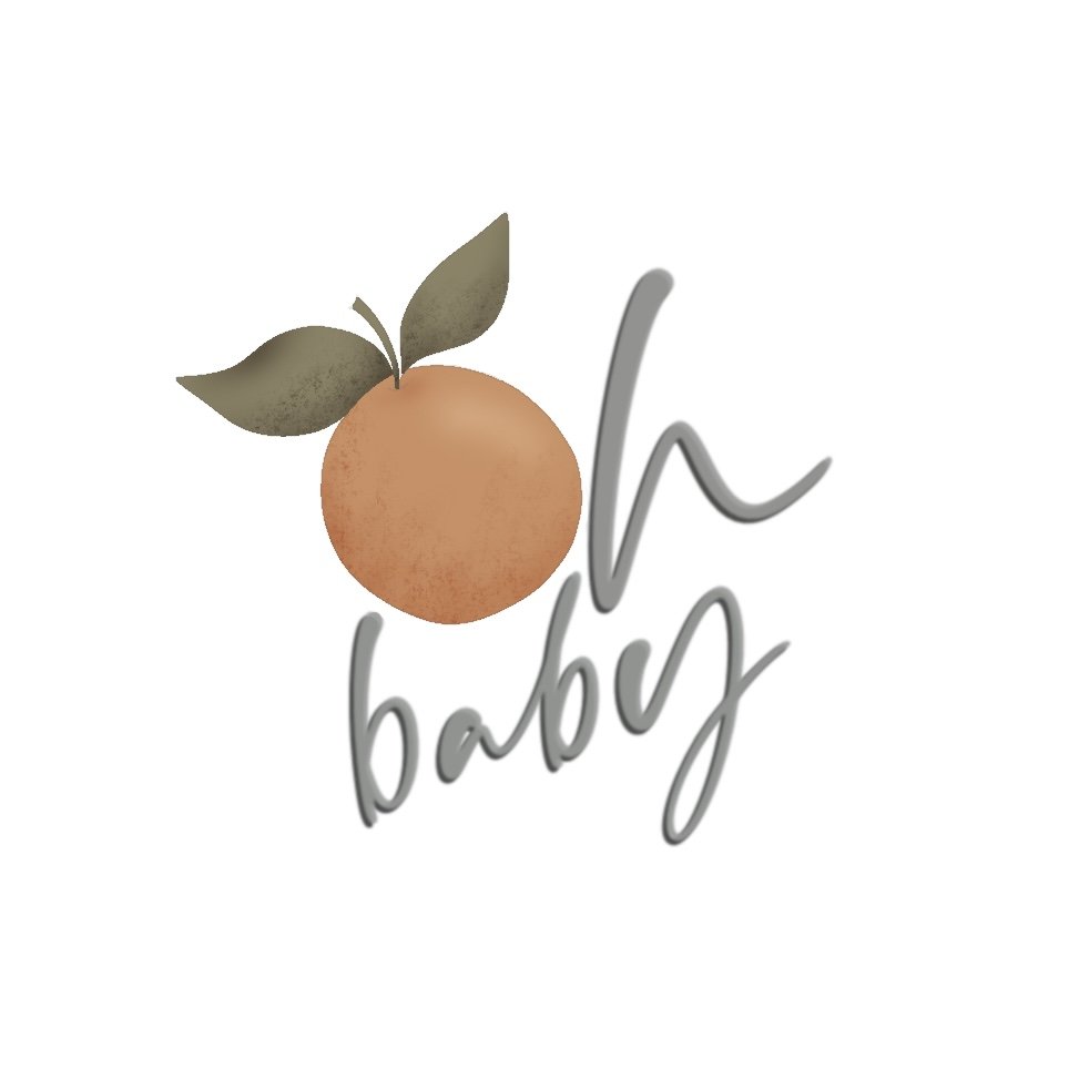 Mini Oh Baby Plaque 2.25" STL File