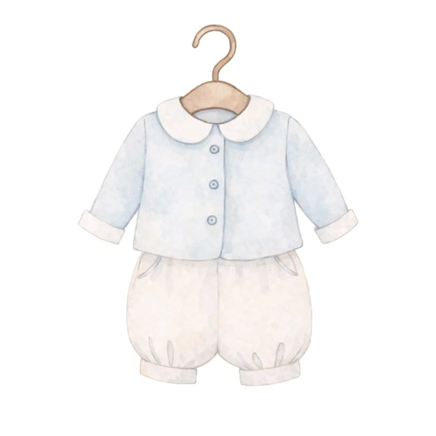 Hanging Baby Outfit 4" STL File