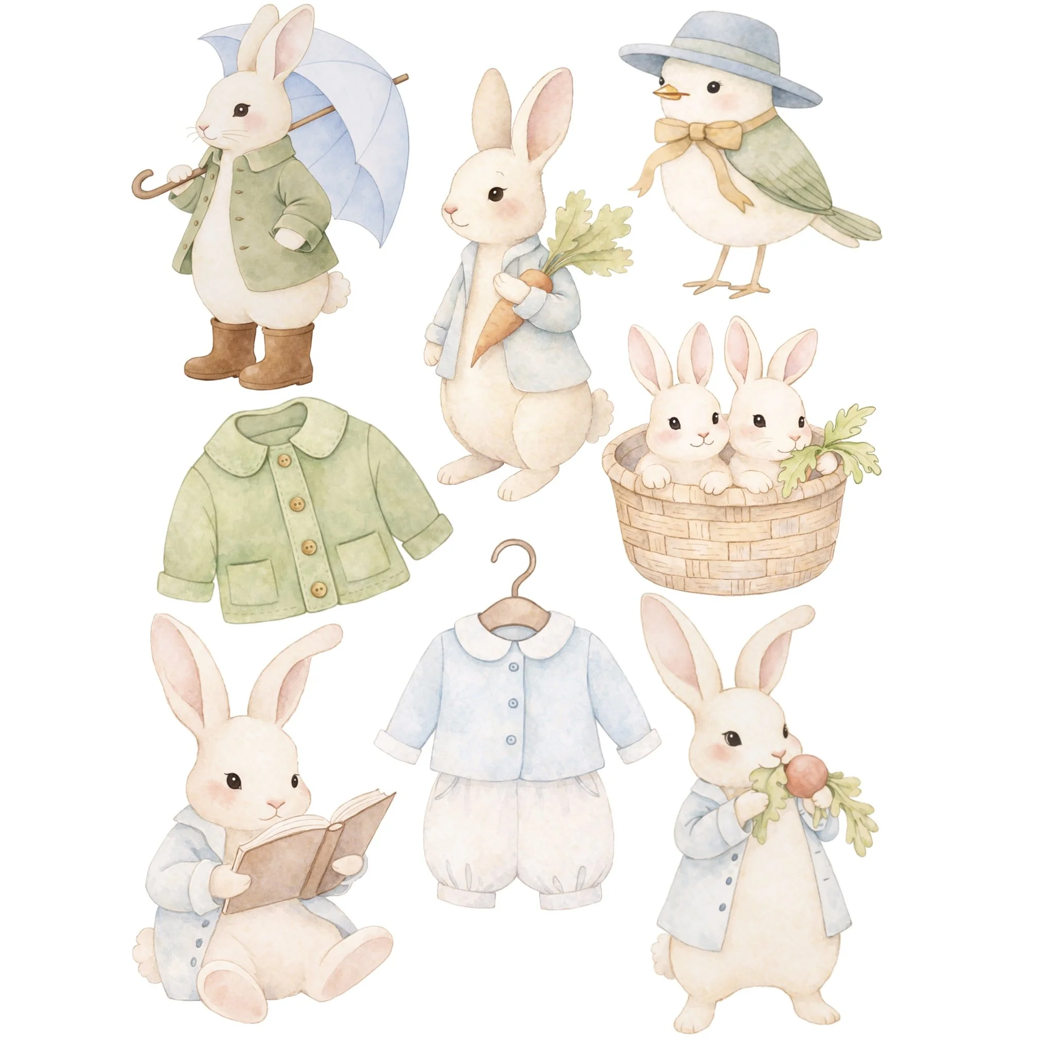 Entire Storybook Bunny STL Set