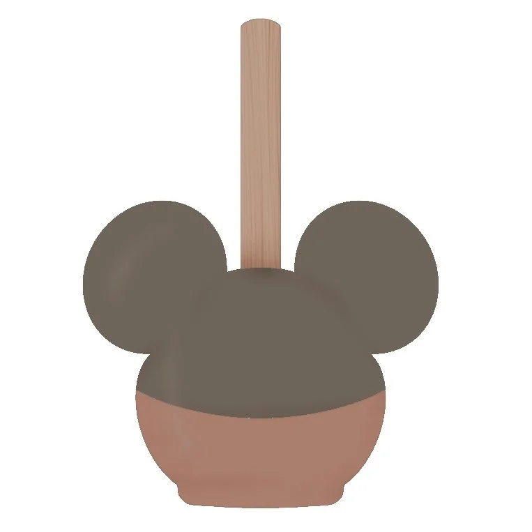 Mouse Candy Apple 4" STL File
