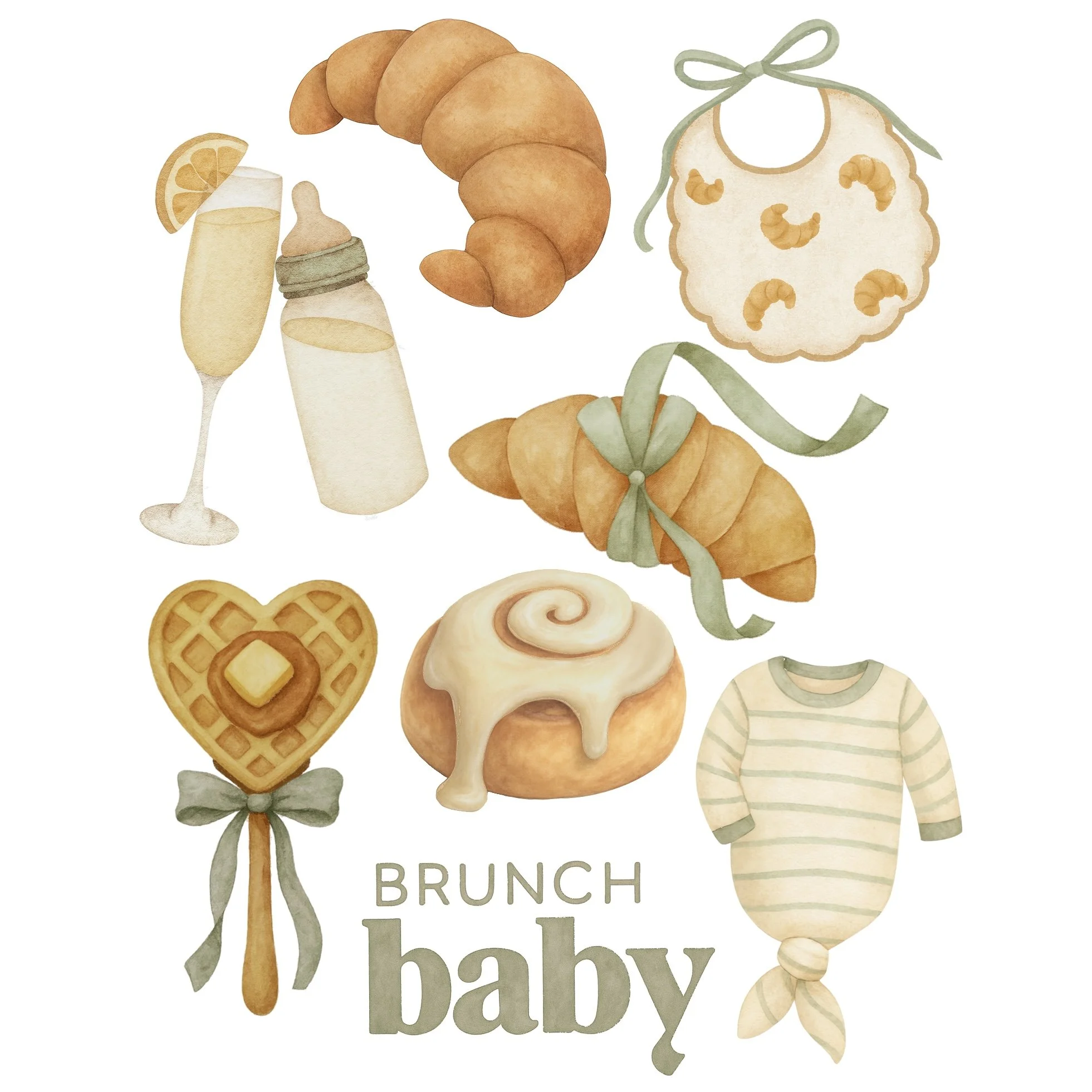 Entire Baby Brunch STL Set