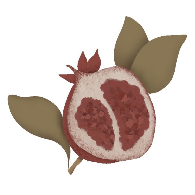 Pomegranate 4.5" STL File