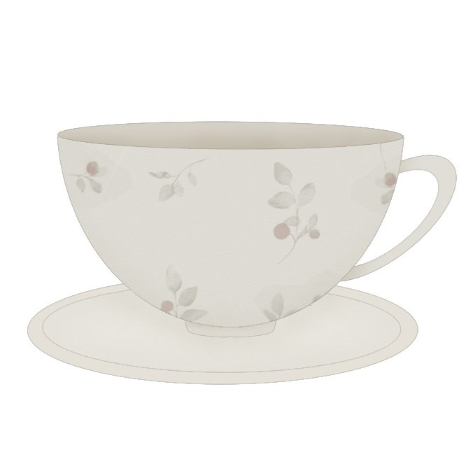 Teacup 3.5" STL File