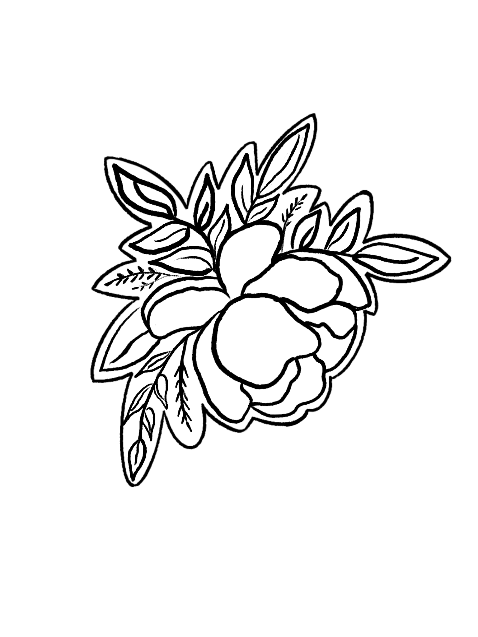 Peony 3.5" STL File