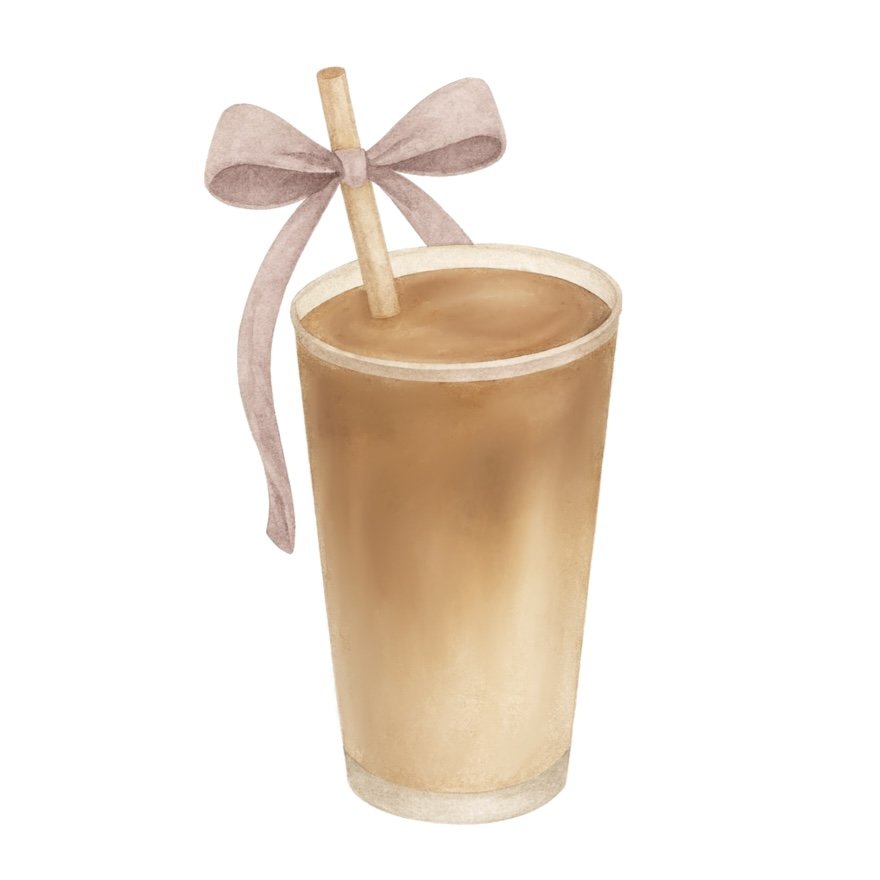 Bow Latte 4.75" STL File