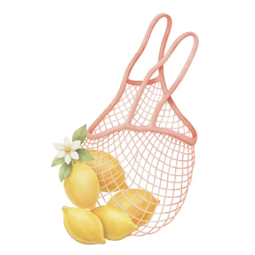 Lemon Bag 4.25" STL File