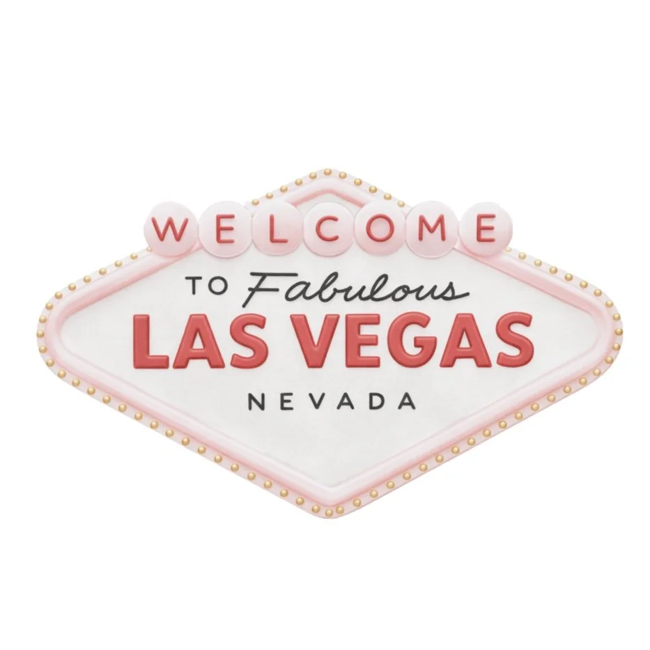 Vegas Sign 4.25" STL File