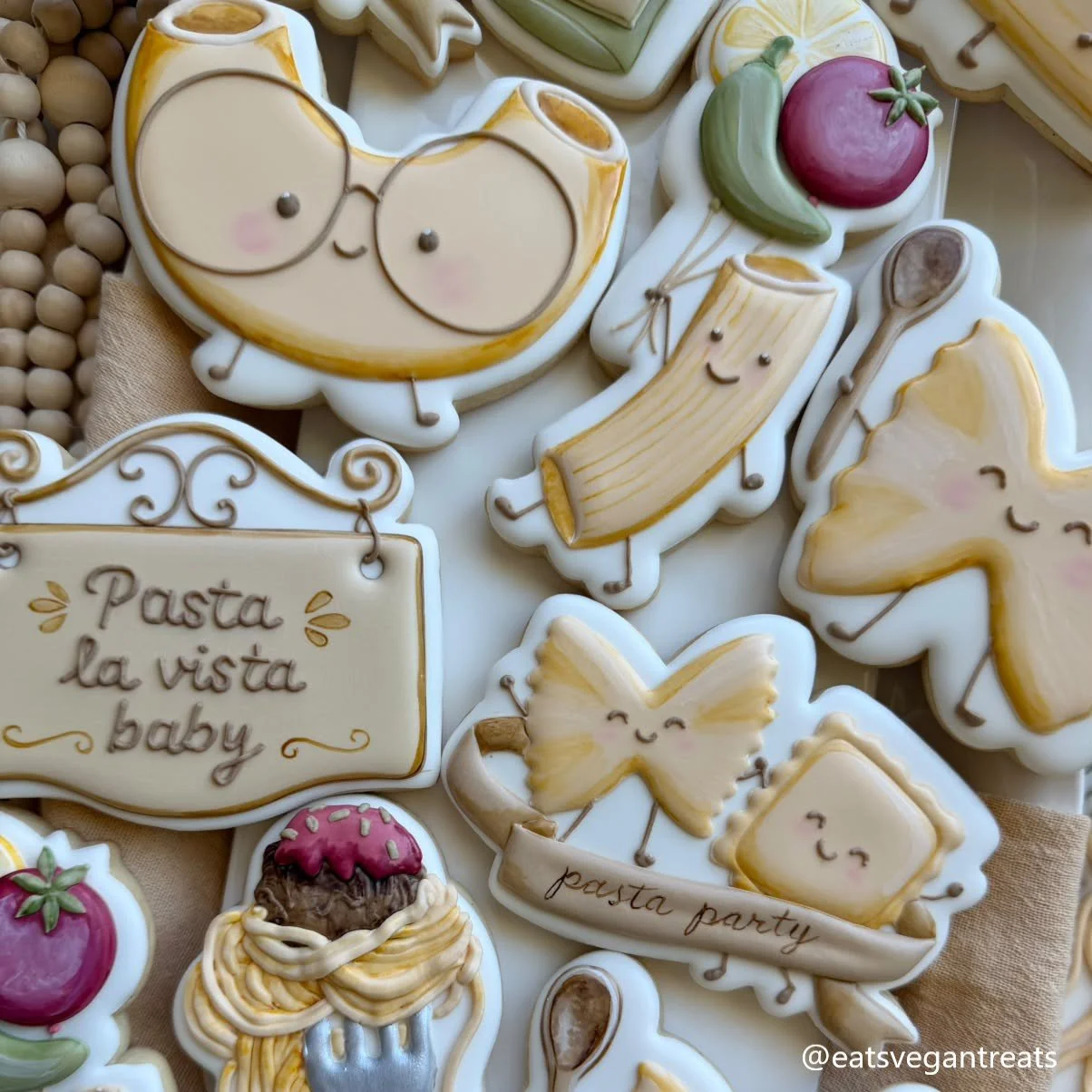 Pasta Party, glasses macaroni, restaurant sign, balloons pasta, pasta party.jpg