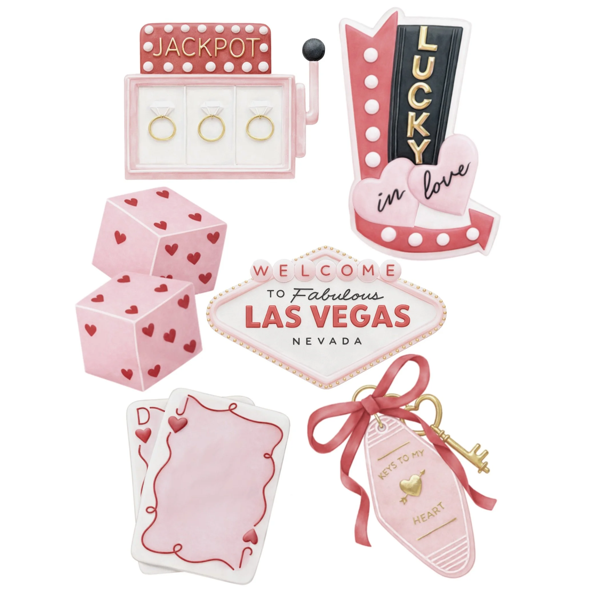 Entire Vegas Engagement STL Set