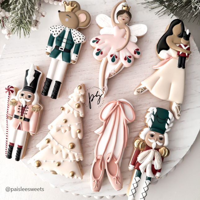 Nutcracker Set, ballerina slippers, greenery nutcracker, nutcracker tree, feather nutcracker, nutcracker doll, fairy princess, mouse king.png