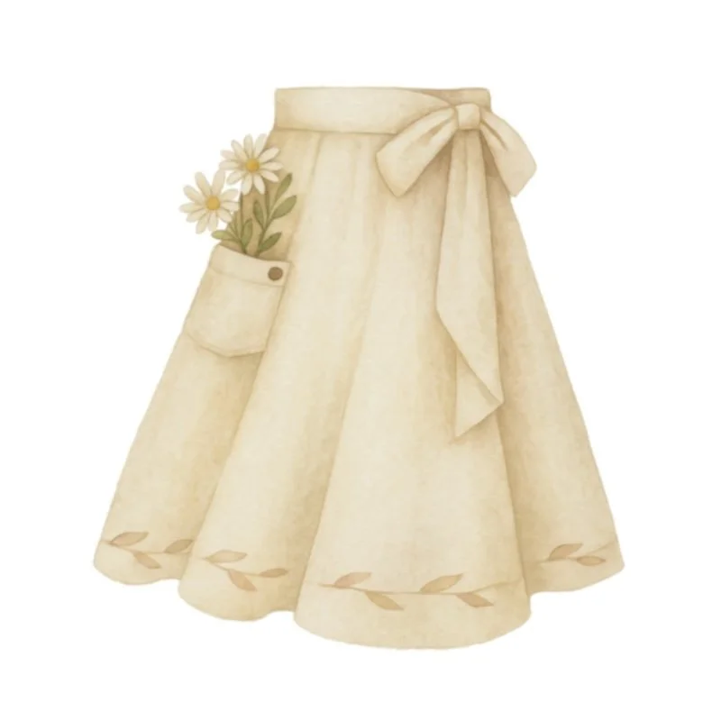 Daisy Skirt 3.75" STL File