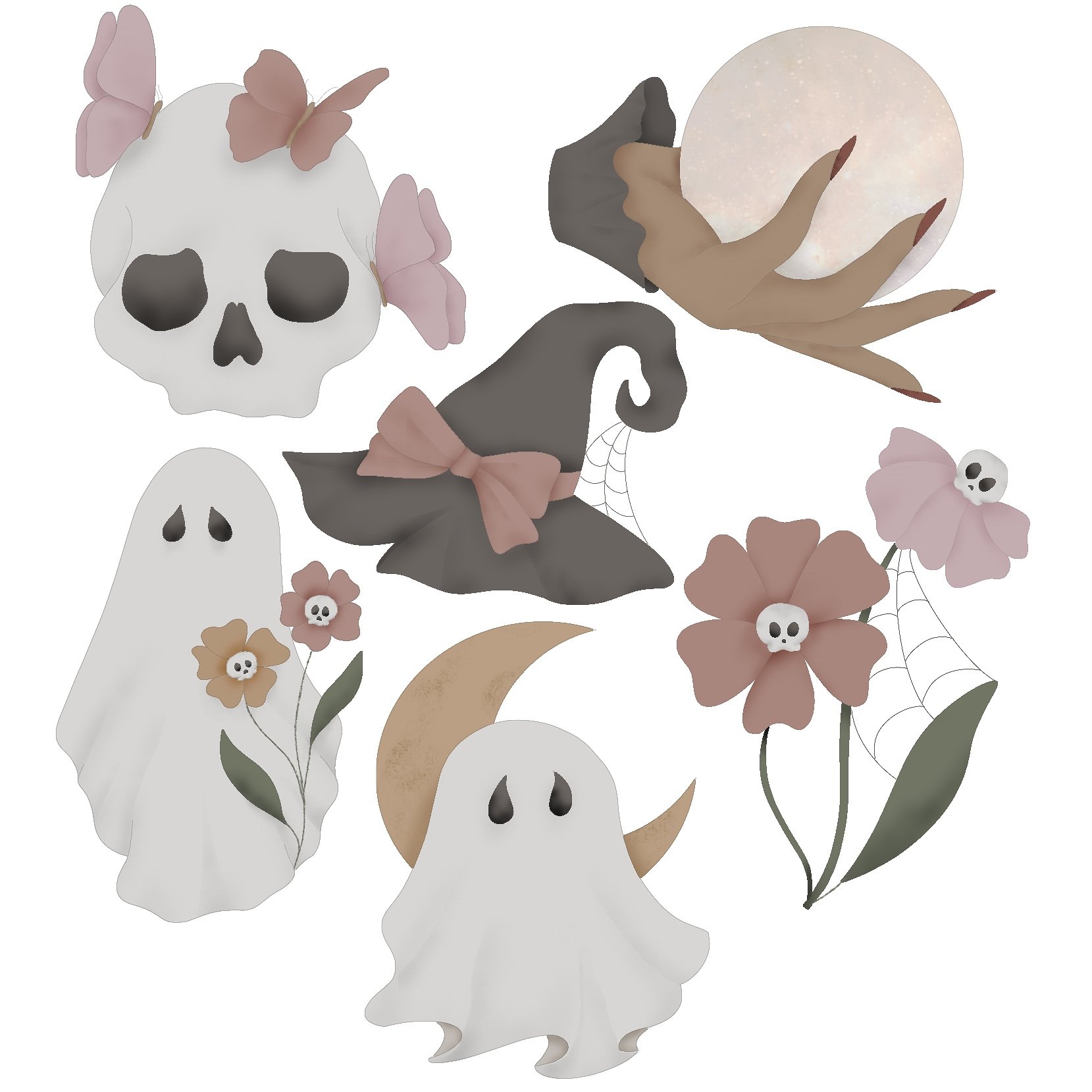 Entire Pretty Halloween STL Set