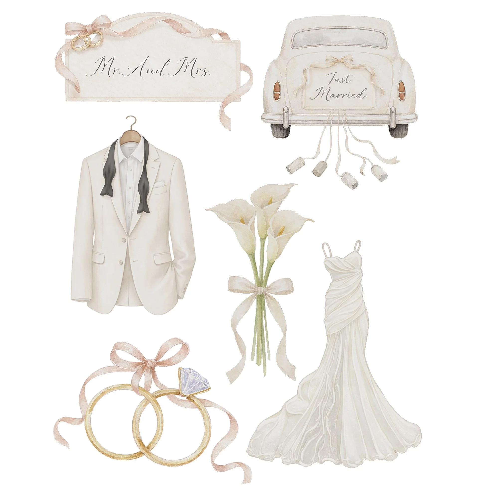 Entire Spring Bridal STL Set